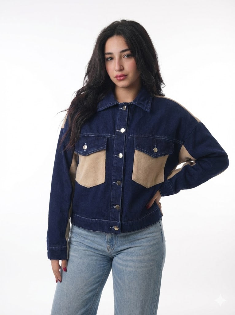 جاكت سويدي جينز